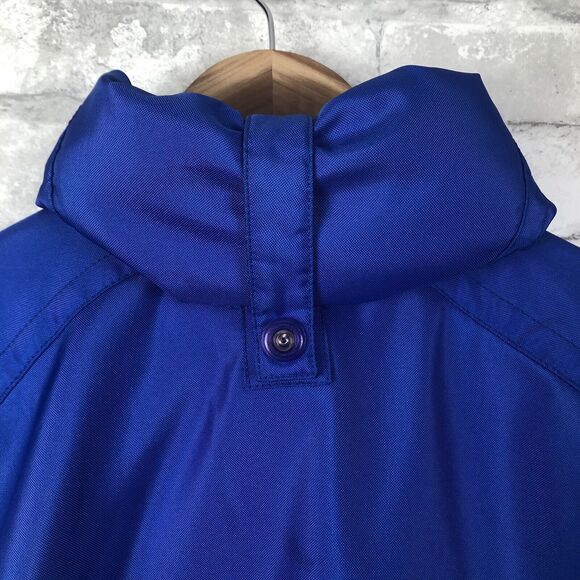 Vtg Obermeyer Caribou Anorak Jacket Pullover Jacket Small Blue Light Weight - Picture 3 of 12